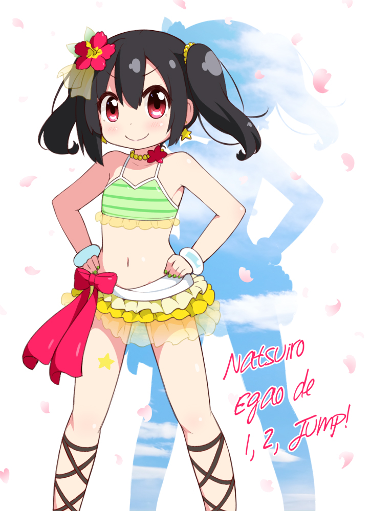 yazawa nico (love live! and 1 more) drawn by miyako_hito