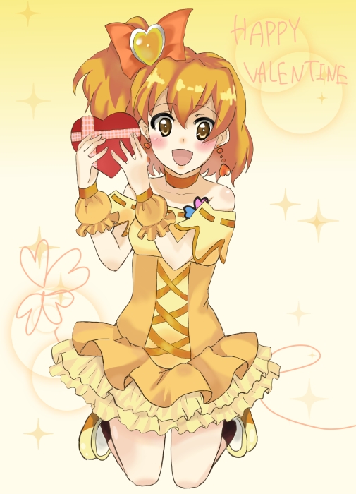 yamabuki inori and cure pine (precure and 1 more) drawn by nanon