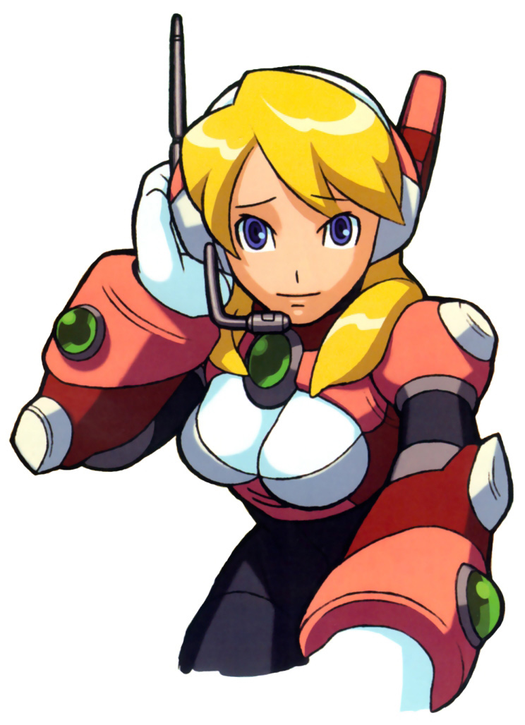 alia (mega man and 1 more) drawn by yoshikawa_tatsuya