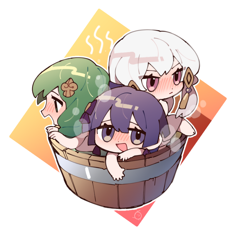 lysithea von ordelia, bernadetta von varley, and flayn (fire emblem and 1 more) drawn by friedbirdchips