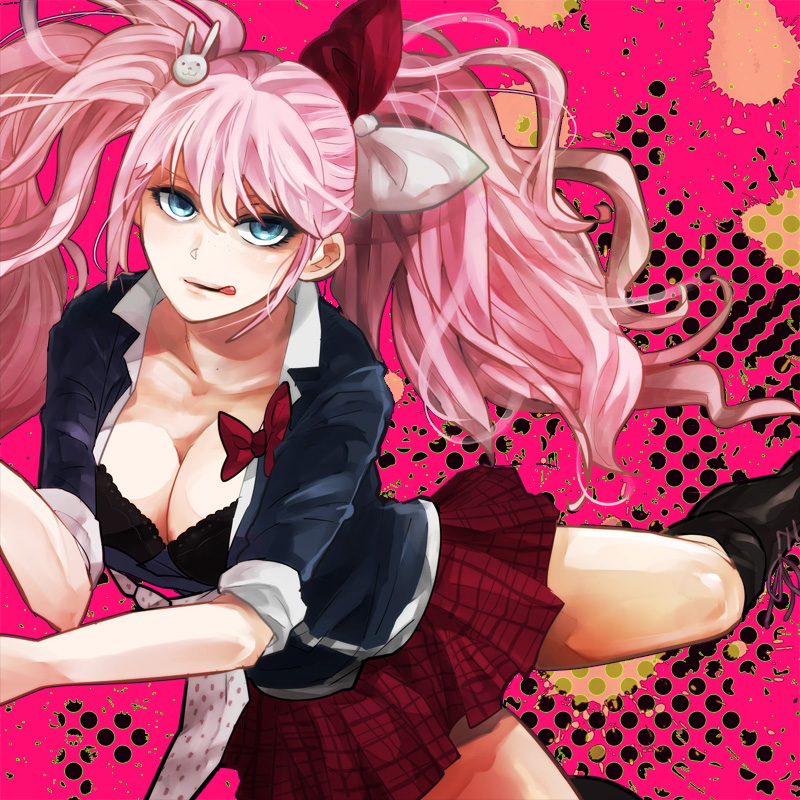enoshima junko (danganronpa and 1 more) drawn by mizunonaka2