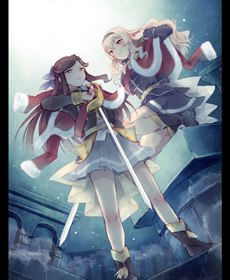 saijou claudine and tendou maya (shoujo kageki revue starlight) drawn by wato_(ko)