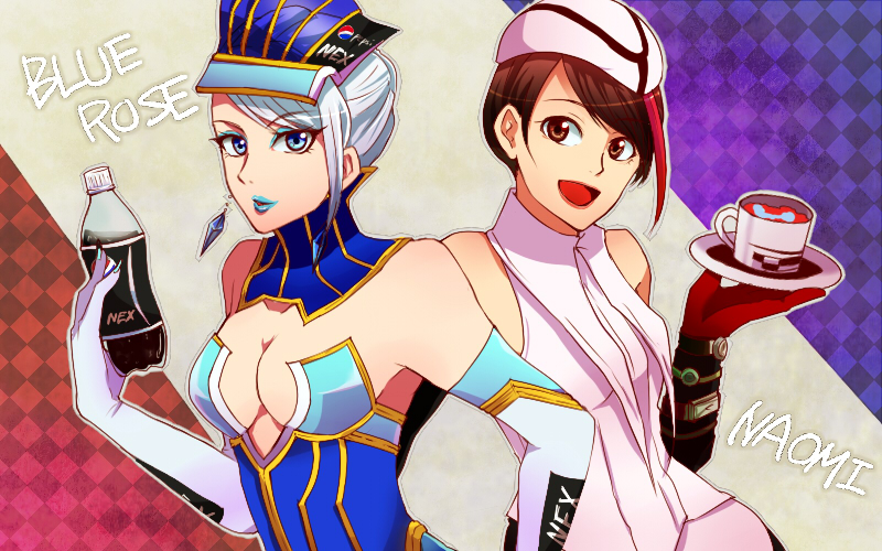 karina lyle, blue rose, and naomi (kamen rider and 2 more) drawn by aph0304