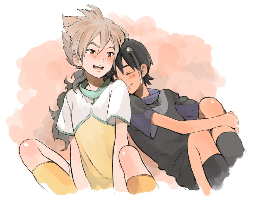 hakuryuu and shuu (inazuma eleven and 1 more) drawn by chup2m