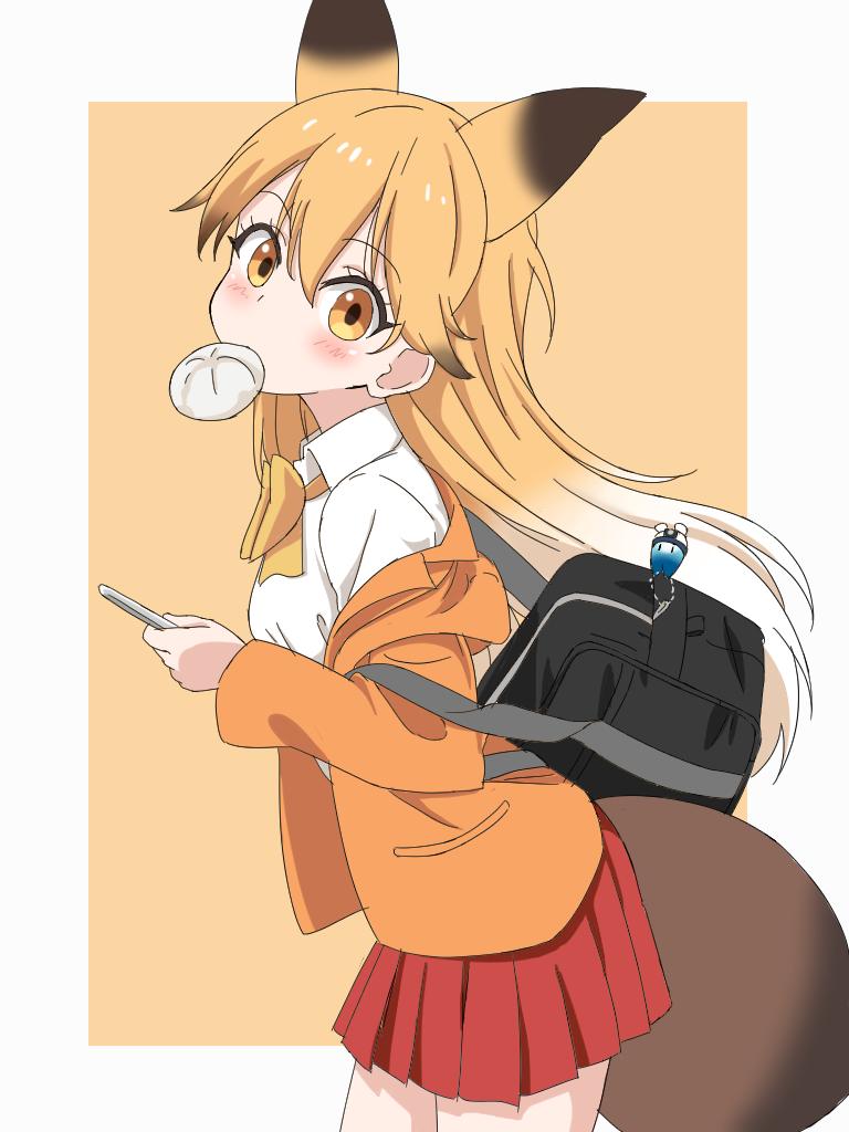 lucky beast and ezo red fox (kemono friends) drawn by ilyfon133