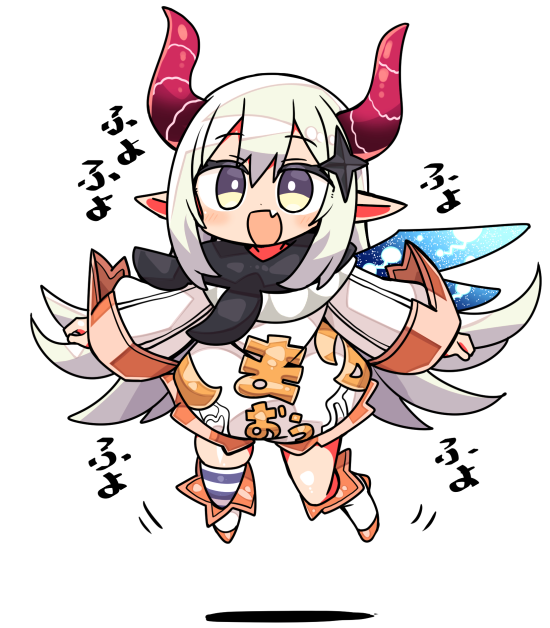 paimon and emma august (genshin impact and 1 more) drawn by kanikama