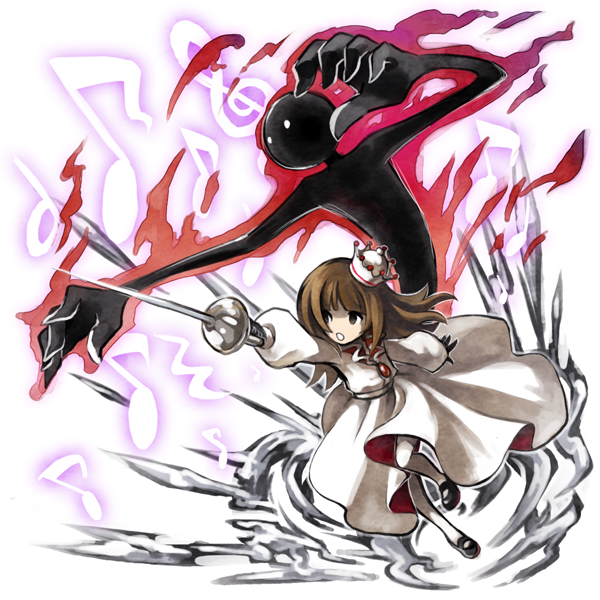 alice and deemo (deemo and 1 more) drawn by hk_(nt)