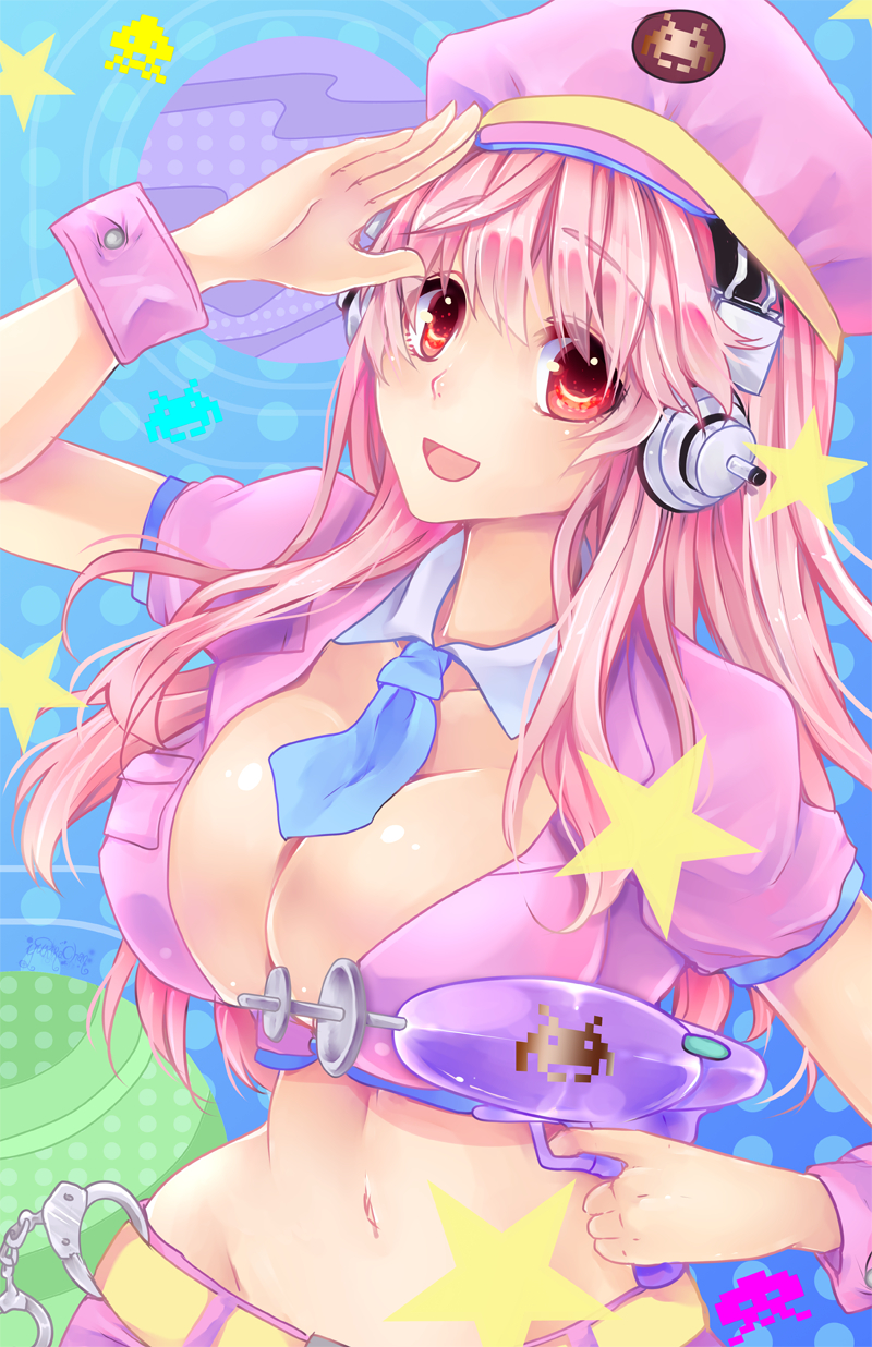 super sonico (nitroplus) drawn by yukikachan