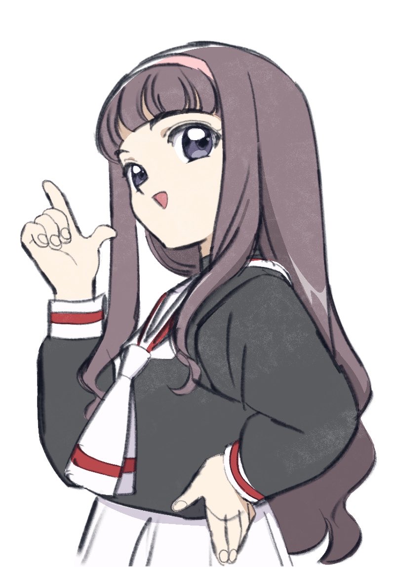 daidouji tomoyo (cardcaptor sakura) drawn by nnn-ollll