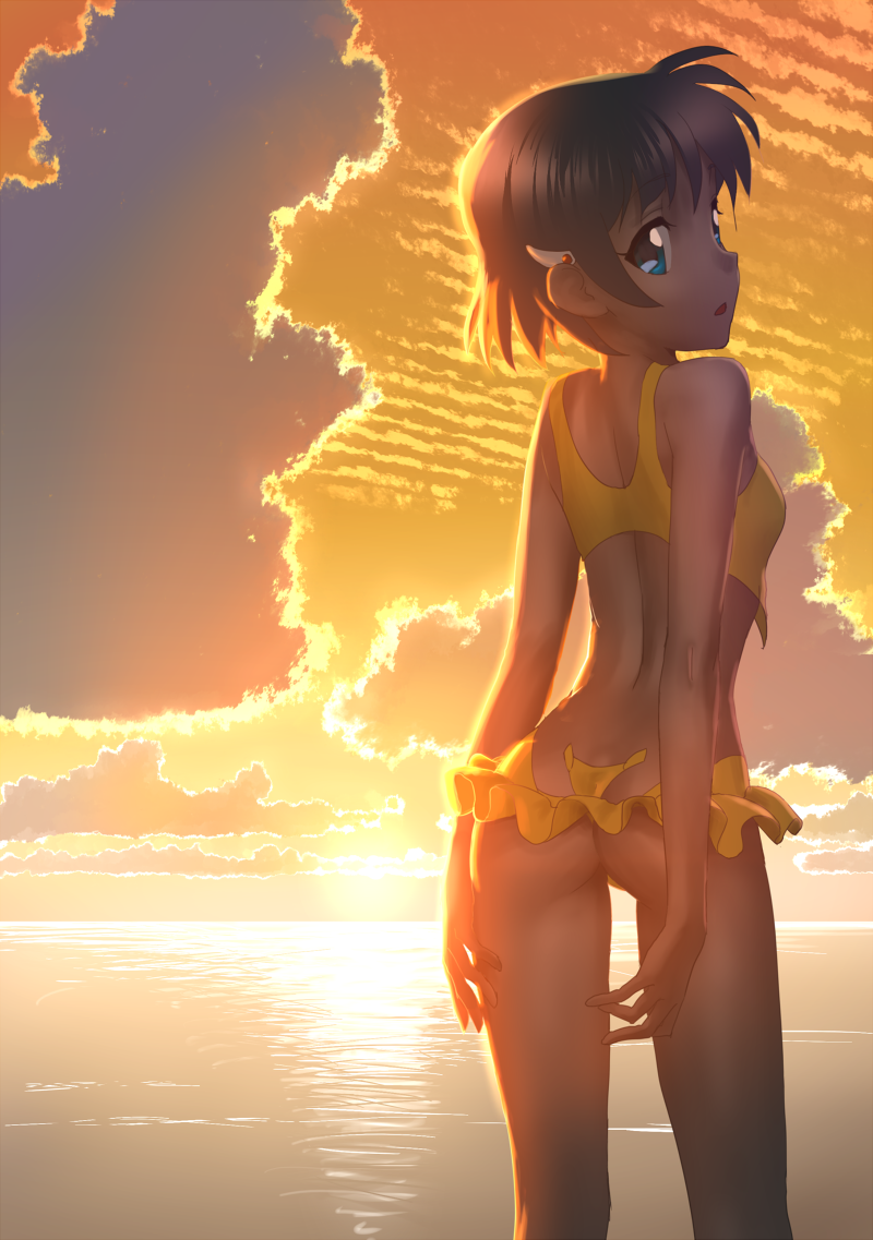 nadia la arwall (fushigi no umi no nadia) drawn by nadeara_bukichi