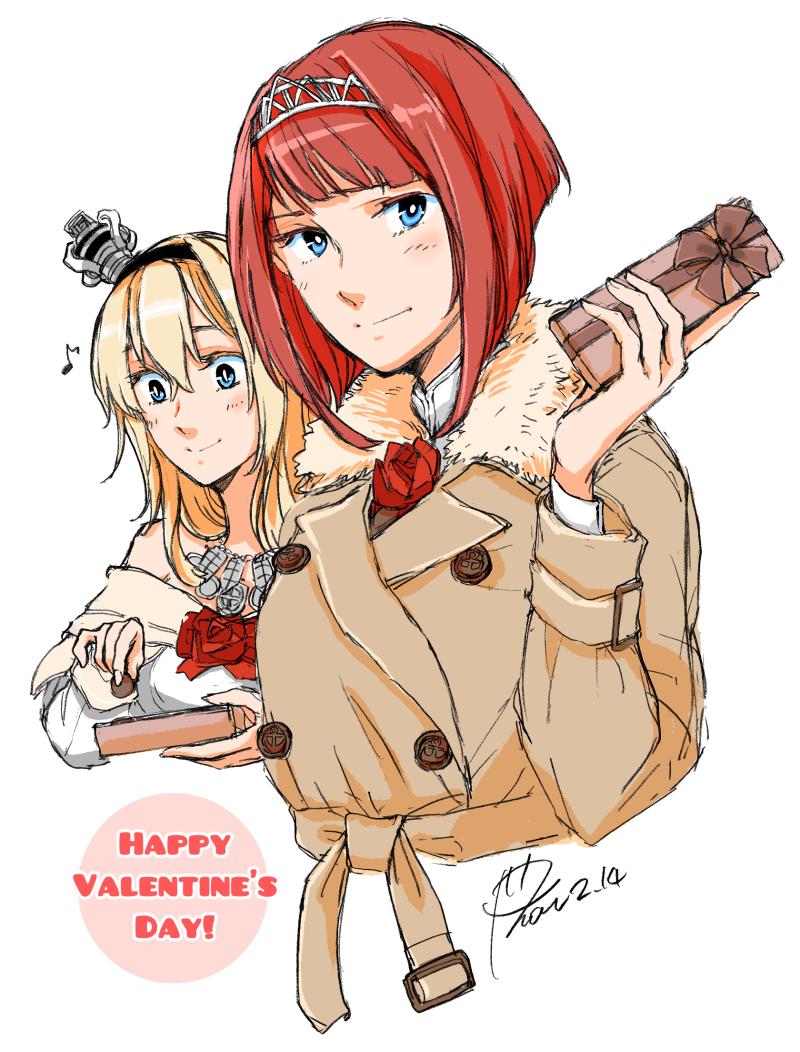 warspite and ark royal (kantai collection) drawn by yamada_rei_(rou)
