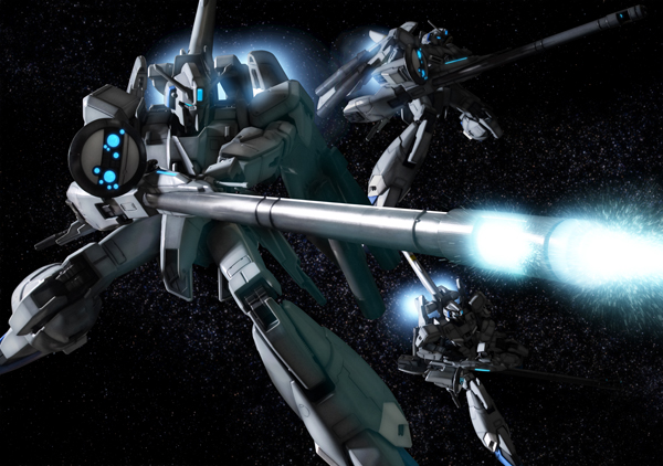 zeta plus and zeta plus c1 (gundam and 1 more) drawn by robographer