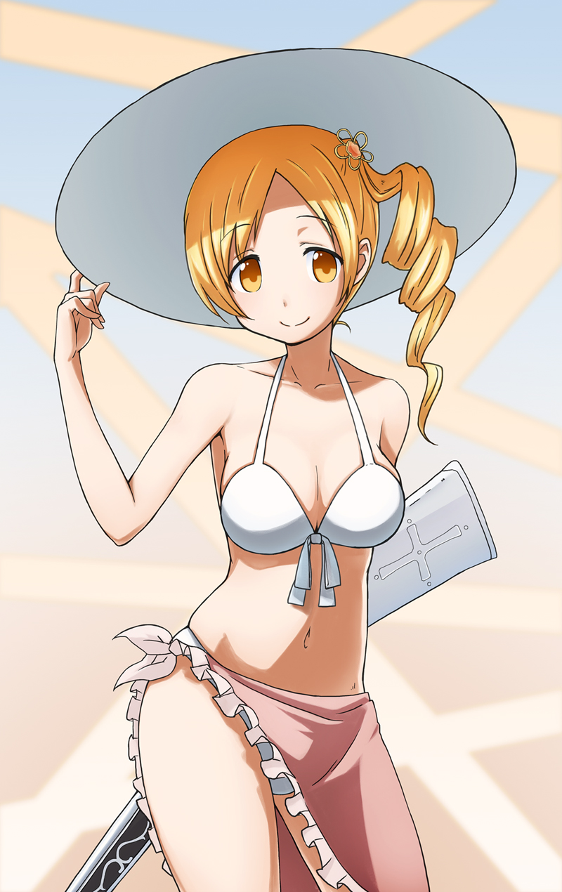 tomoe mami (mahou shoujo madoka magica) drawn by kirigaya_yuuji