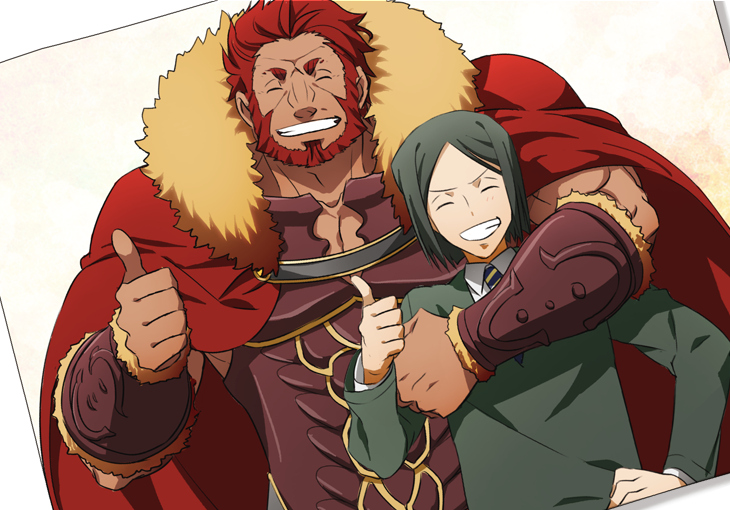 iskandar and waver velvet (fate and 1 more) drawn by yun_(neo)