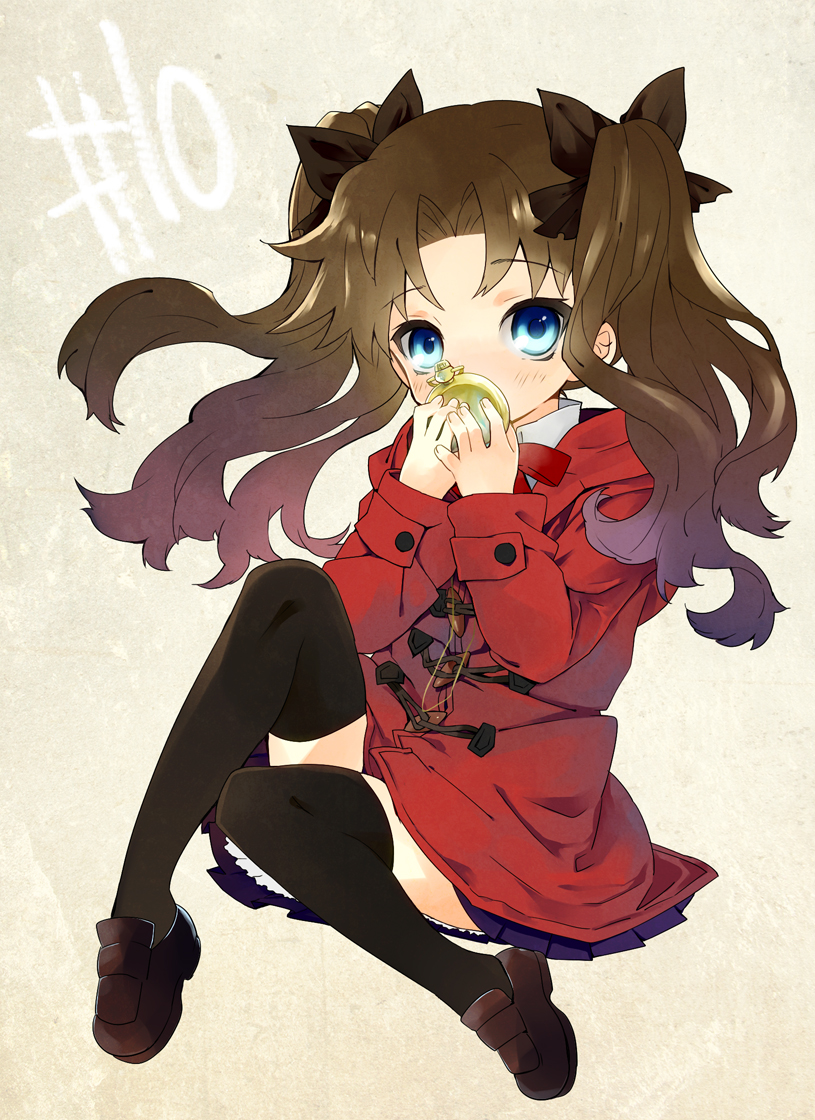 tohsaka rin (fate and 1 more) drawn by mooche