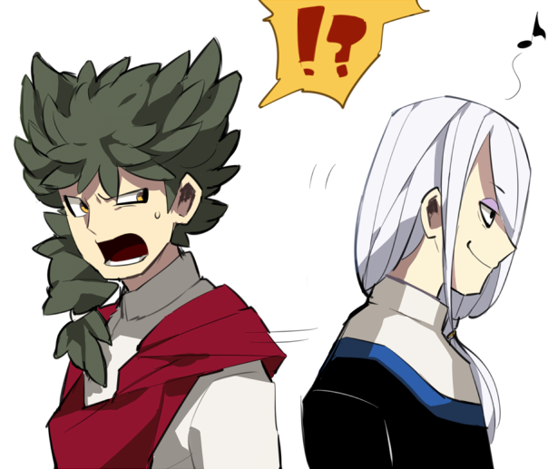 charles vii and la hire (inazuma eleven and 2 more) drawn by motojima_hakka