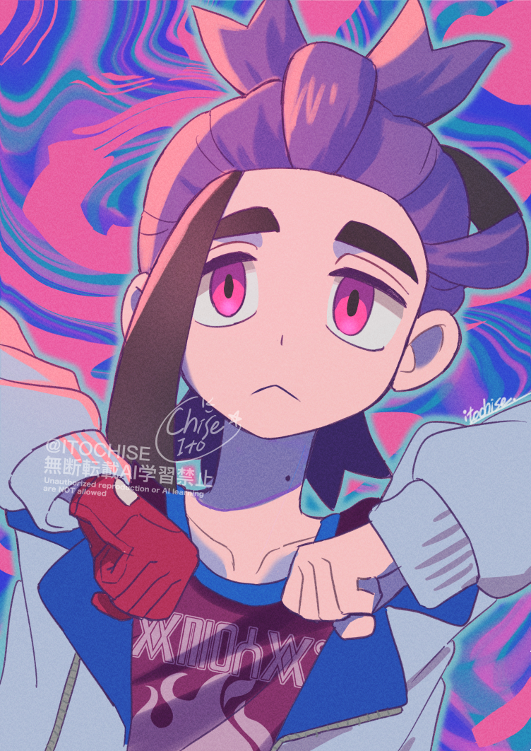 kieran (pokemon and 1 more) drawn by orange_(orangelv20)