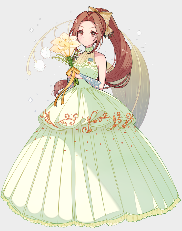 aino nagisa (idolmaster and 1 more) drawn by ich.