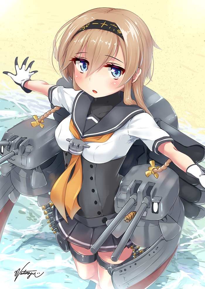 teruzuki and chou-10cm-hou-chan (kantai collection) drawn by natsunoyuu