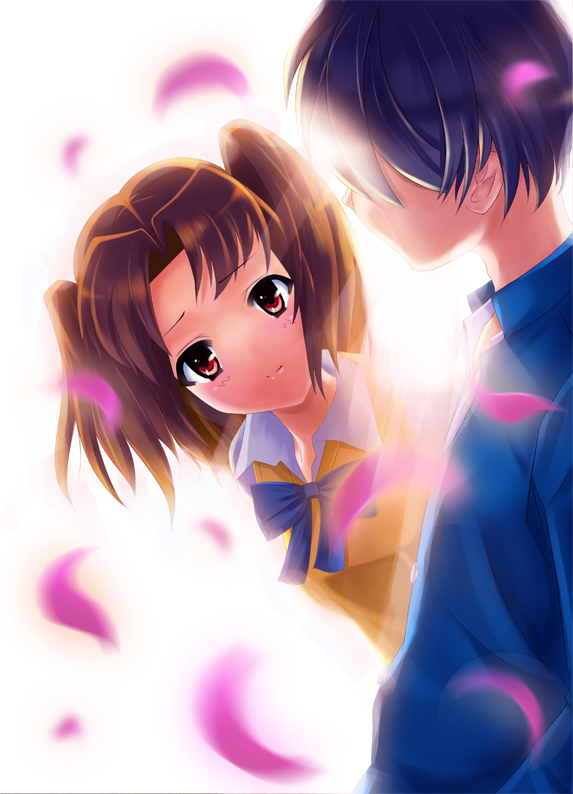 tohno shiki and yumizuka satsuki (tsukihime) drawn by crazyodin