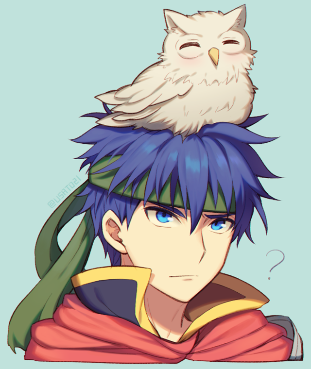 ike and feh (fire emblem and 2 more) drawn by wusagi2