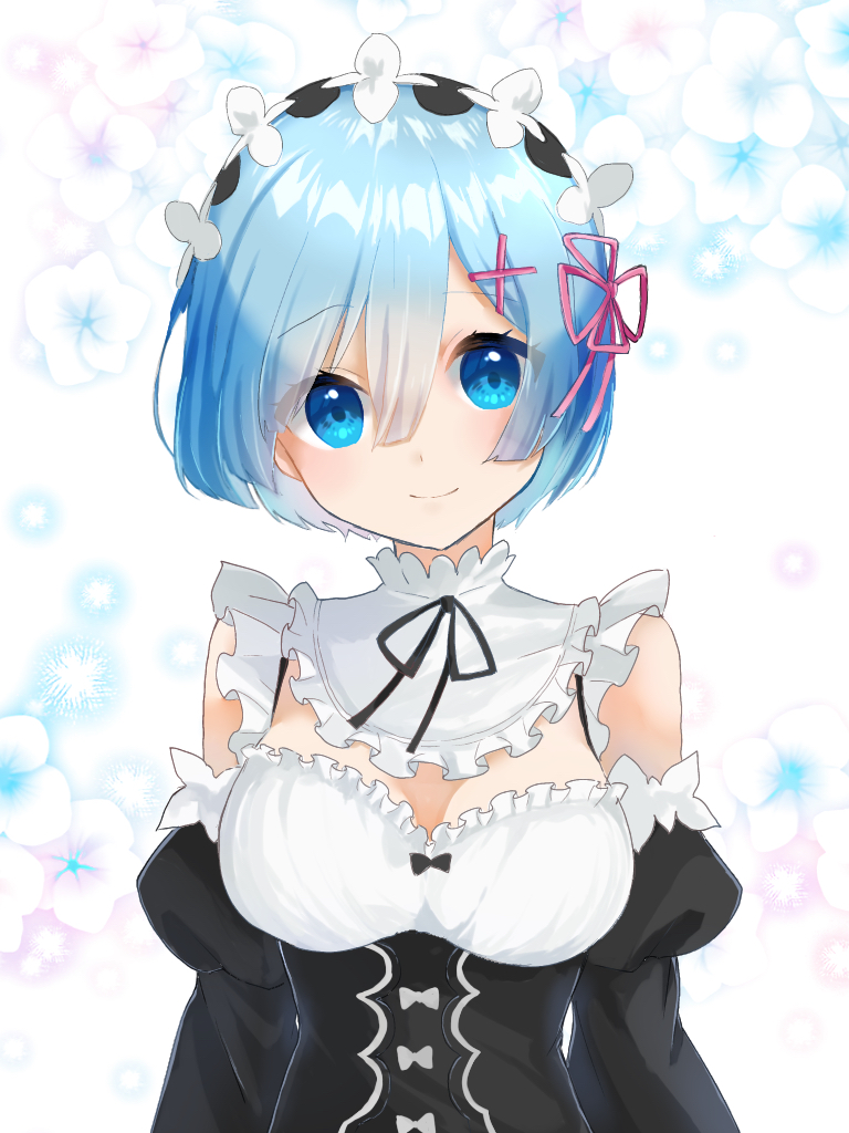 rem (re:zero kara hajimeru isekai seikatsu) drawn by wei_yong