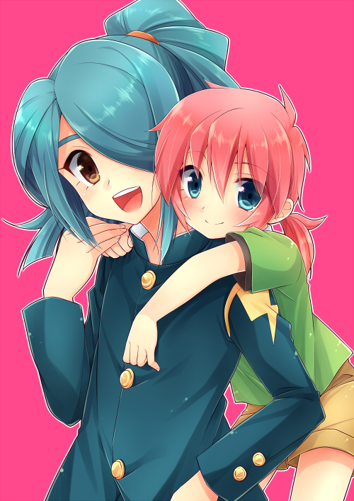 kirino ranmaru and kazemaru ichirouta (inazuma eleven go and 1 more) drawn by aichi_shiho