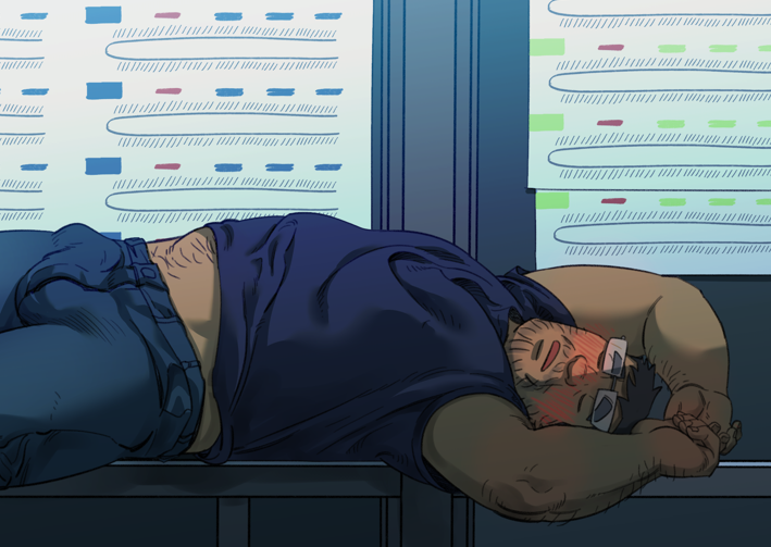 han byeong-doo (drunken night) drawn by unspoken_(firebreath110)