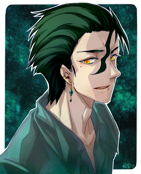 diarmuid ua duibhne (fate and 1 more) drawn by bunnyhana