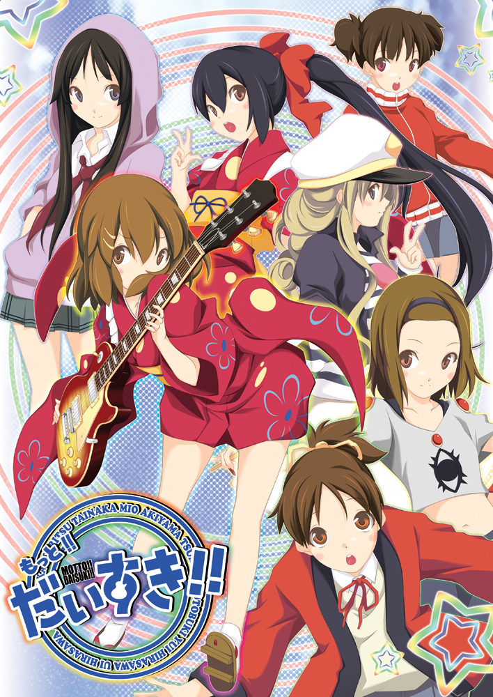 akiyama mio, nakano azusa, hirasawa yui, tainaka ritsu, kotobuki tsumugi, and 2 more (k-on!) drawn by akaho_sakura