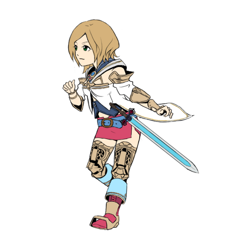 ashelia b'nargin dalmasca (final fantasy and 1 more) drawn by fukuhara_tetsuya