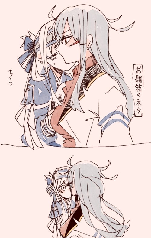 gangut, kamoi, and kamoi kai bo (kantai collection) drawn by itomugi-kun