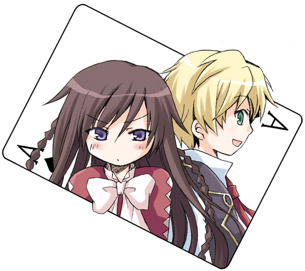 alice and oz vessalius (pandora hearts) drawn by mizuna_tomomi