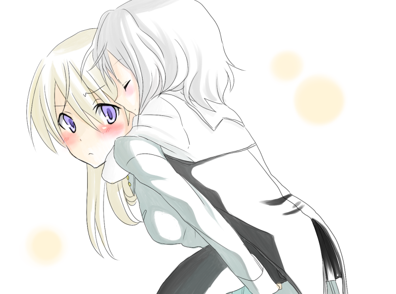 sanya v. litvyak and eila ilmatar juutilainen (world witches series and 1 more) drawn by sueno_(tochi)