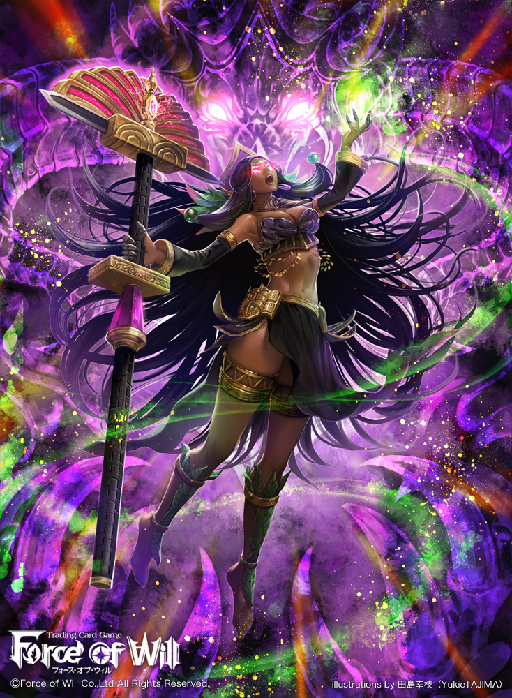 viola (force of will) drawn by tajima_yukie