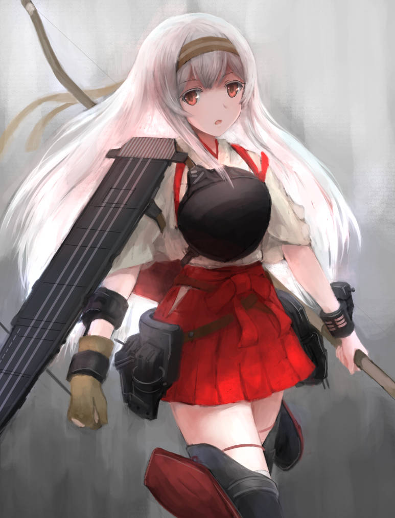 shoukaku and shoukaku kai ni (kantai collection) drawn by ifpark_(ifpark.com)