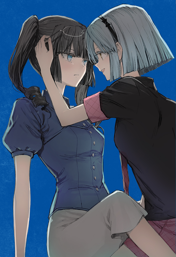 shutou suzu and kaminaga kouko (akuma no riddle) drawn by minakata_sunao