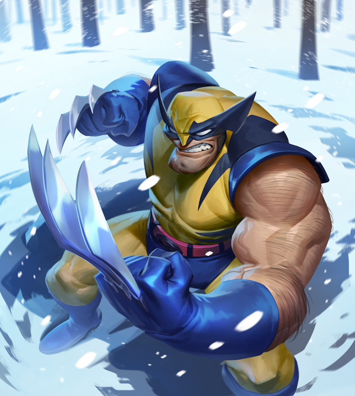 wolverine (marvel and 1 more) drawn by max_grecke