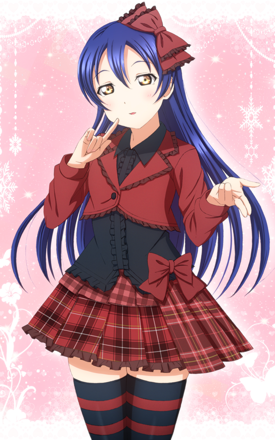 sonoda umi (love live! and 1 more) drawn by kazuma_(theworld000021)