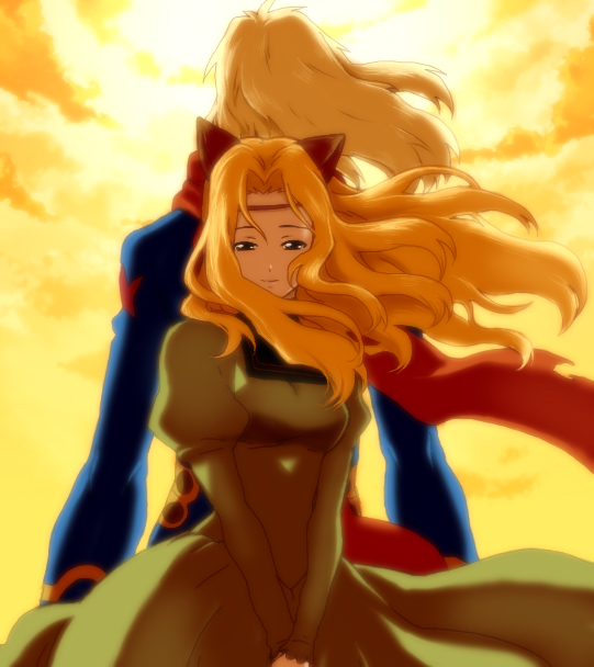 viral and tsuuma (tengen toppa gurren lagann) drawn by matsukaze_yukiji