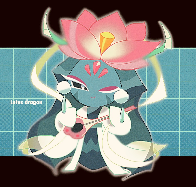 lotus dragon cookie (cookie run and 1 more) drawn by kabin2005