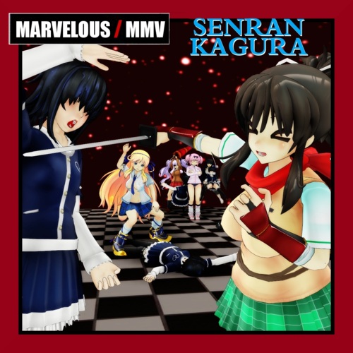 asuka, ikaruga, hibari, katsuragi, and yagyu (senran kagura and 2 more)