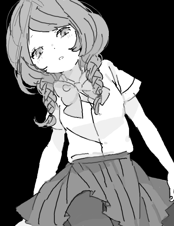 yamana akane (inazuma eleven and 1 more) drawn by momo_(simio)