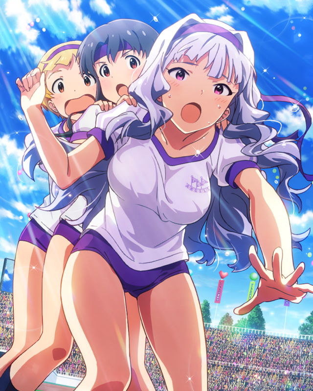 shijou takane, takayama sayoko, and fukuda noriko (idolmaster and 1 more)
