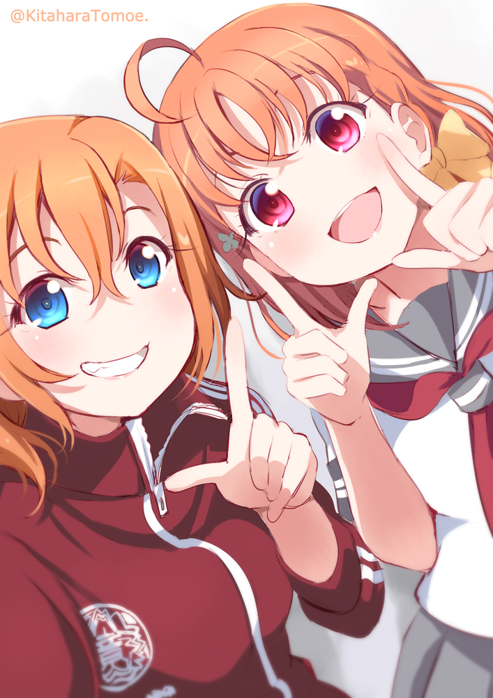 kosaka honoka, takami chika, inami anju, and nitta emi (love live! and 3 more) drawn by kitahara_tomoe_(kitahara_koubou)
