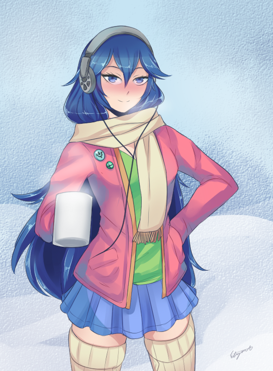 lucina (fire emblem and 1 more) drawn by electro-plankton