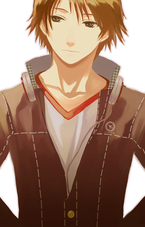 hanamura yousuke (persona and 1 more) drawn by seiru_(prairie)