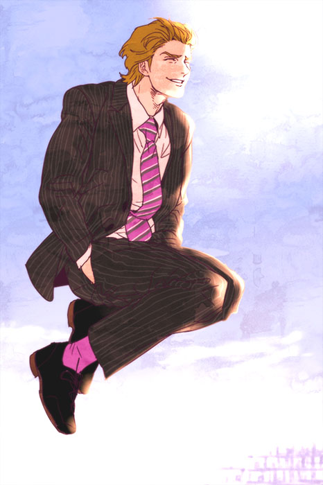 keith goodman (tiger & bunny) drawn by mamemo_(daifuku_mame)