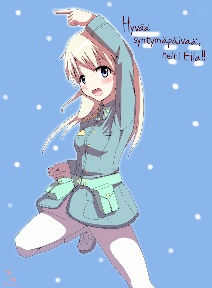 eila ilmatar juutilainen (world witches series and 1 more) drawn by ajapar