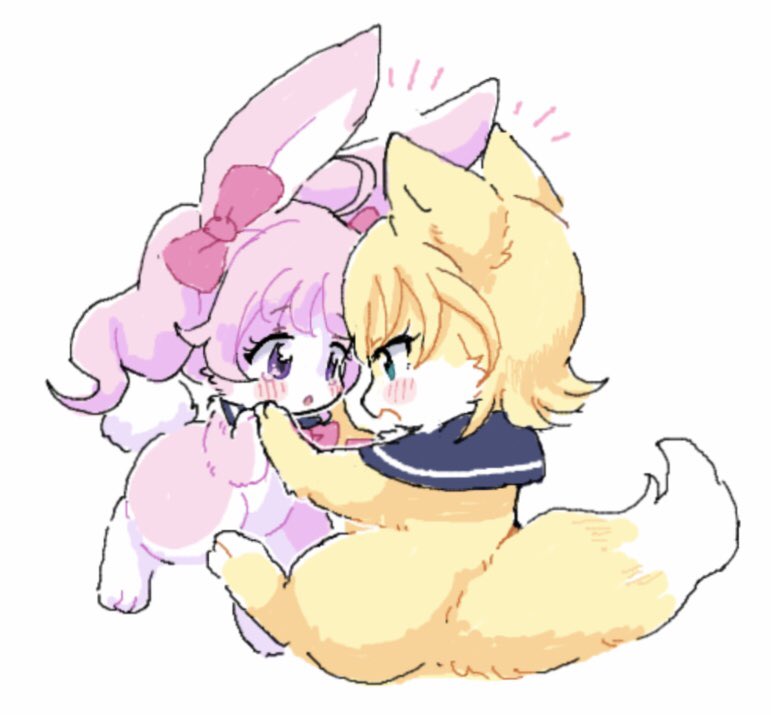 aozora himari and hoshikawa mitsuki (pretty series and 1 more) drawn by wataboshi